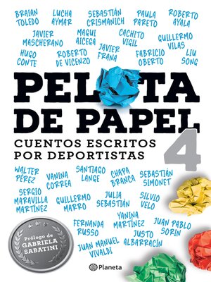cover image of Pelota de papel 4